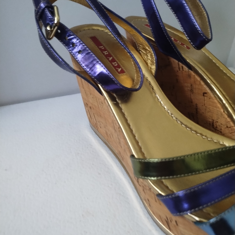 PRADA PLATFORM SANDALS - Picture 7 of 11